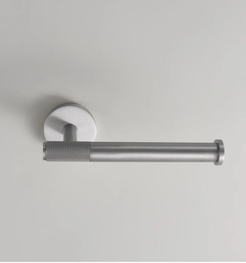 Porte-Serviettes Gris inox Brossé