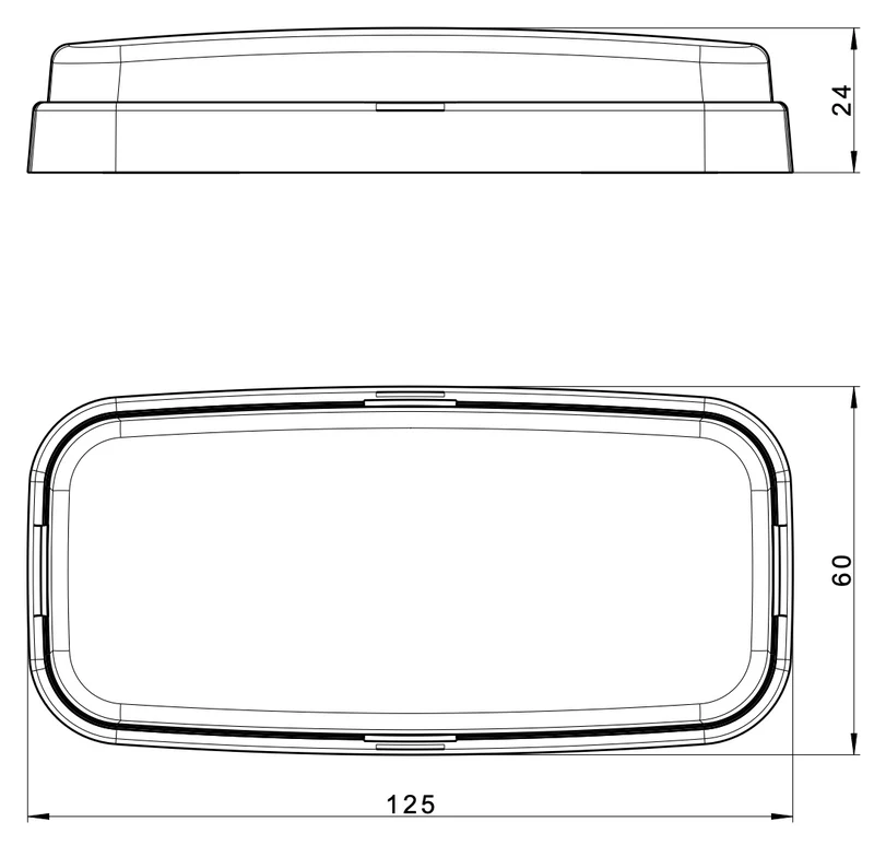 Feux de position rectangulaires Fristom
