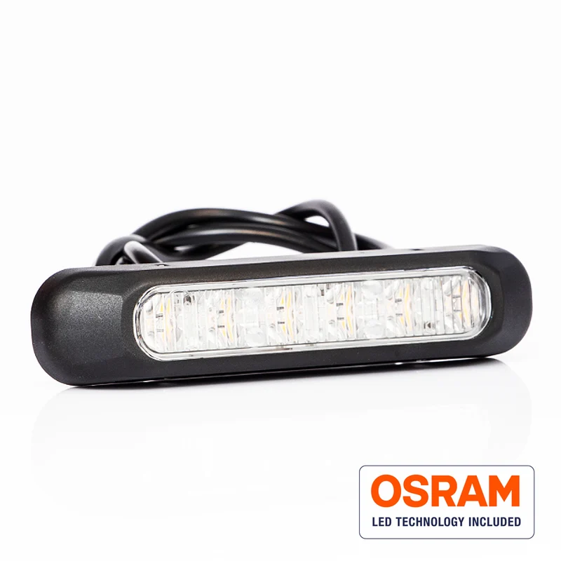 Lumière stroboscopique d'avertissement de danger LED Fristom / Ambre