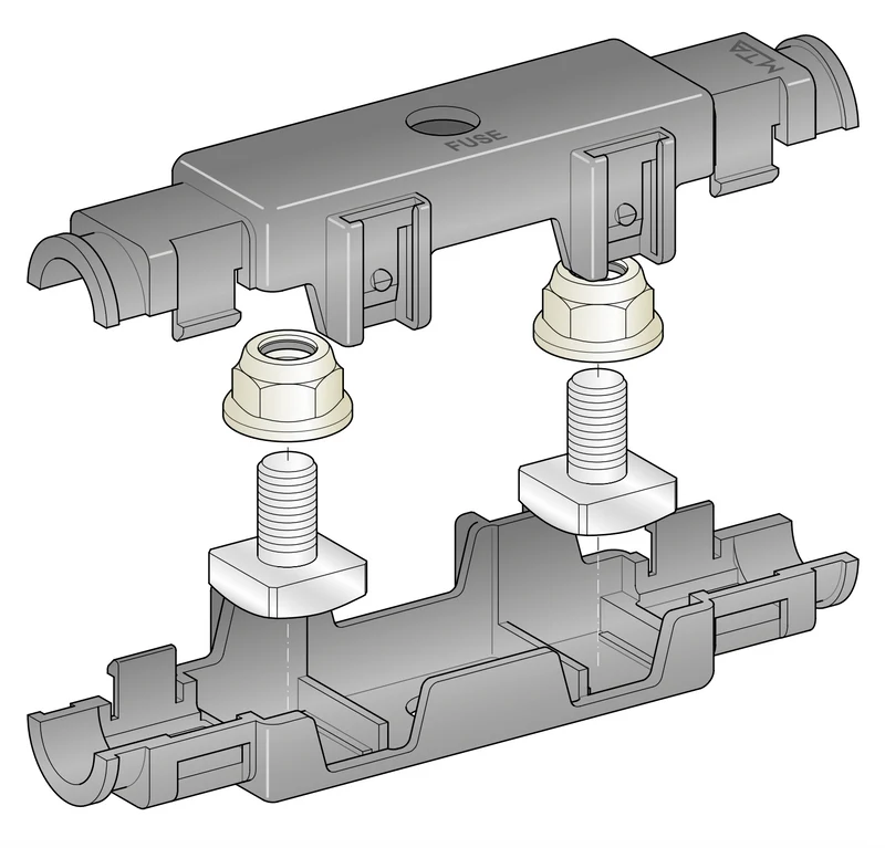 Porte-fusible MTA Mega