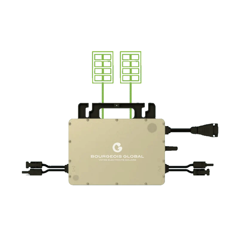 Kit Monophasé Photovoltaïque Bourgeois Global - Elu Marque préféré des Français 2023 et 2024