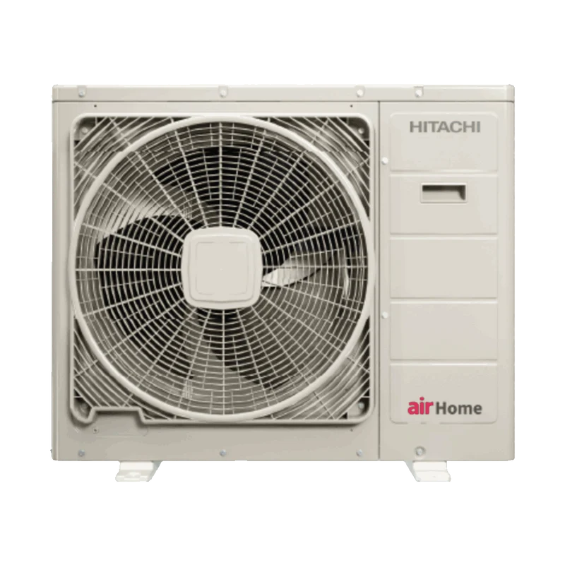 Unité Extèrieure Hitachi Triple C - 1 Sortie pour Ballon Thermodynamique + 4 Sorties Clim Reversible - Puissance 8,5 Kw