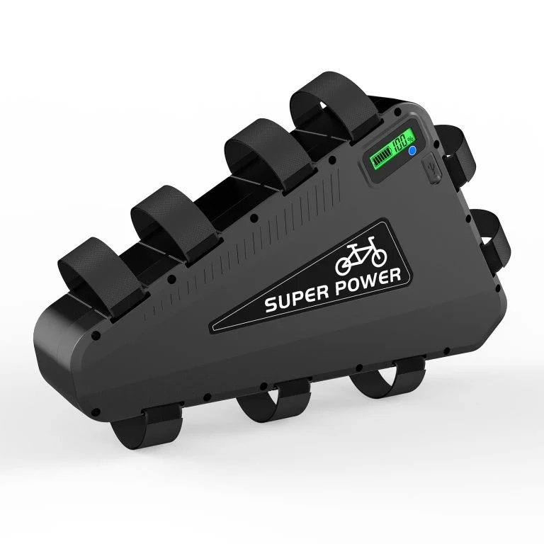 【EN STOCK UE】Batterie triangulaire P101 48 V 30 Ah BMS50A avec GPS, cellules LG5000, batterie Li-ion pour vélo électrique