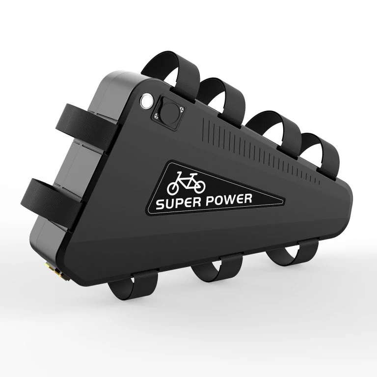 【EN STOCK UE】Batterie triangulaire P101 48 V 30 Ah BMS50A avec GPS, cellules LG5000, batterie Li-ion pour vélo électrique
