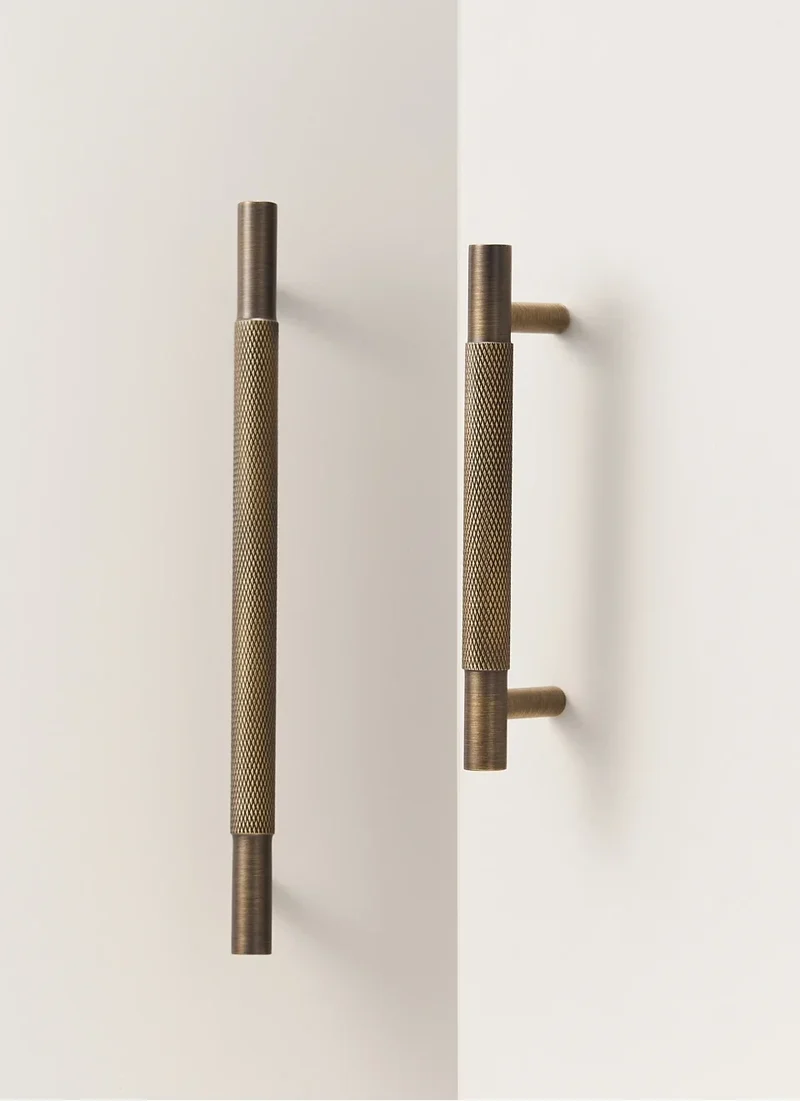Poignée de porte pour meuble en Laiton Bronze Brossé