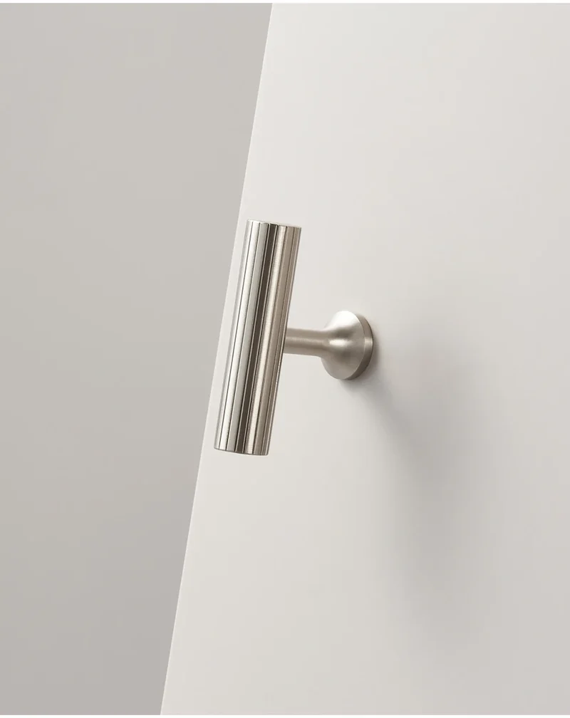 Poignée De Meuble Retro Gris Inox