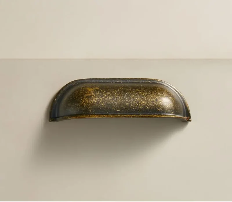 Poignée de Meuble Style Rétro Bronze Vieilli