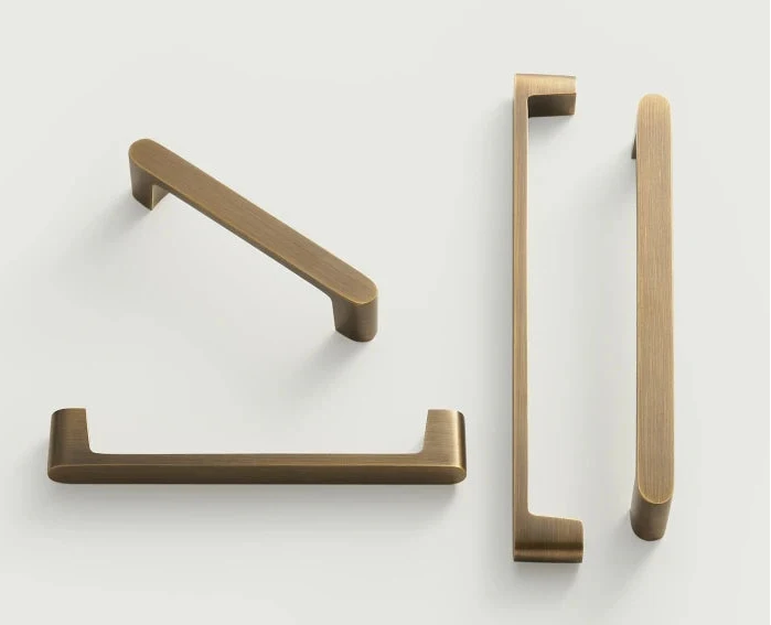 Poignée de Meuble Moderne Bronze Brossé