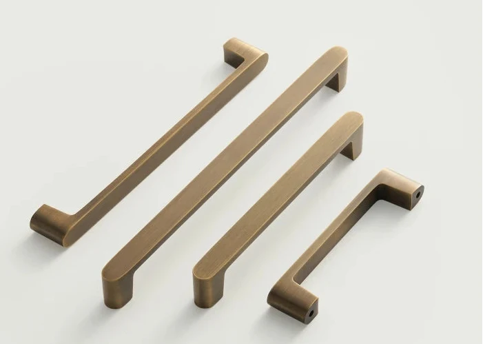 Poignée de Meuble Moderne Bronze Brossé