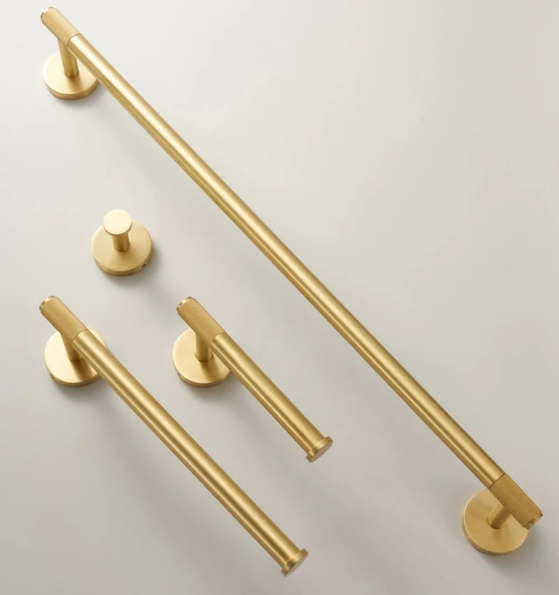 Porte-Serviettes Or Brossé