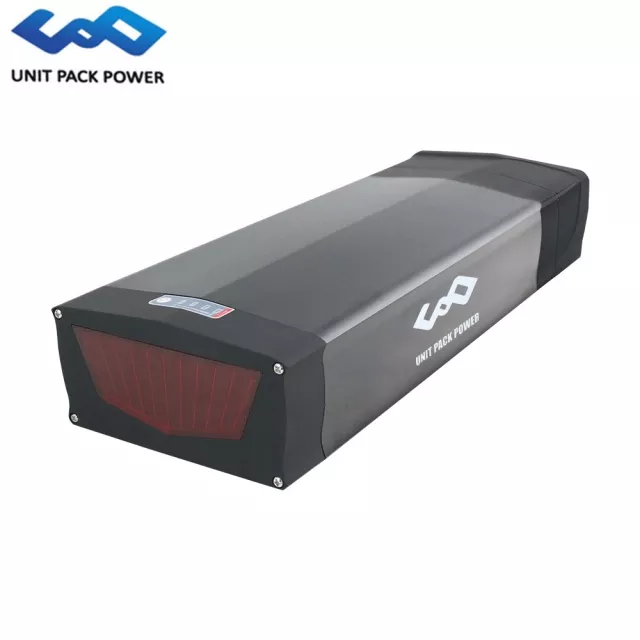 【EN STOCK UE】Batterie pour vélo électrique S045 48 V/52 V 20 Ah BMS 30-50 A avec porte-bagages arrière pour moteur 350 W, 500 W, 750 W et 1000 W