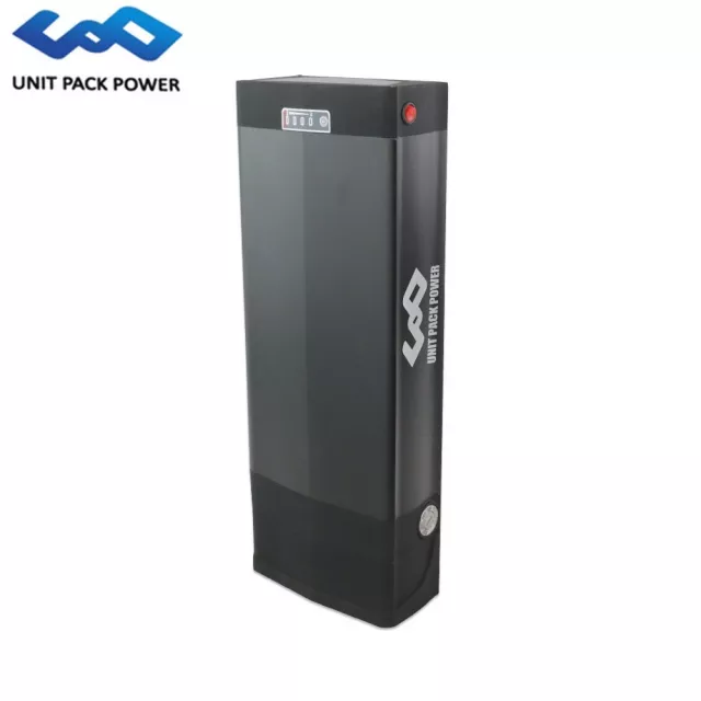 【EN STOCK UE】Batterie pour vélo électrique S045 48 V/52 V 20 Ah BMS 30-50 A avec porte-bagages arrière pour moteur 350 W, 500 W, 750 W et 1000 W
