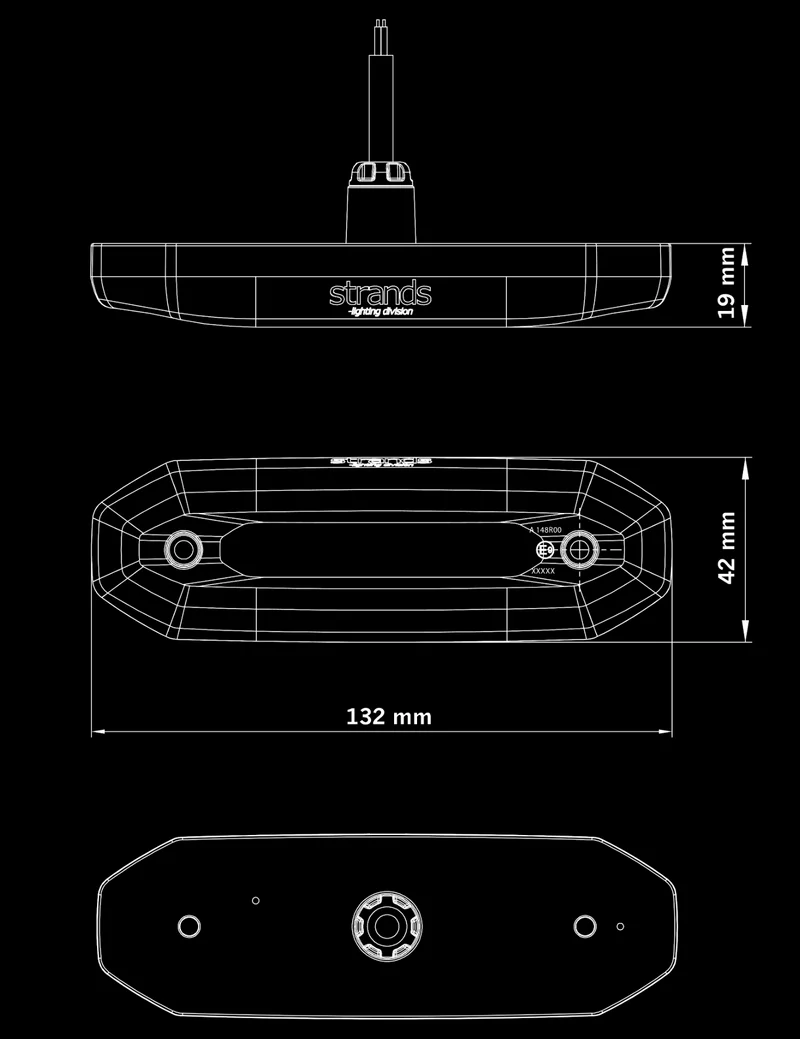 Balise de signalisation Strands FOR9T Aura avec stroboscope