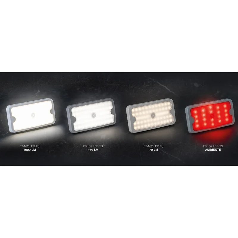 Éclairage intérieur LED avec interrupteur tactile / 4 modes d'éclairage