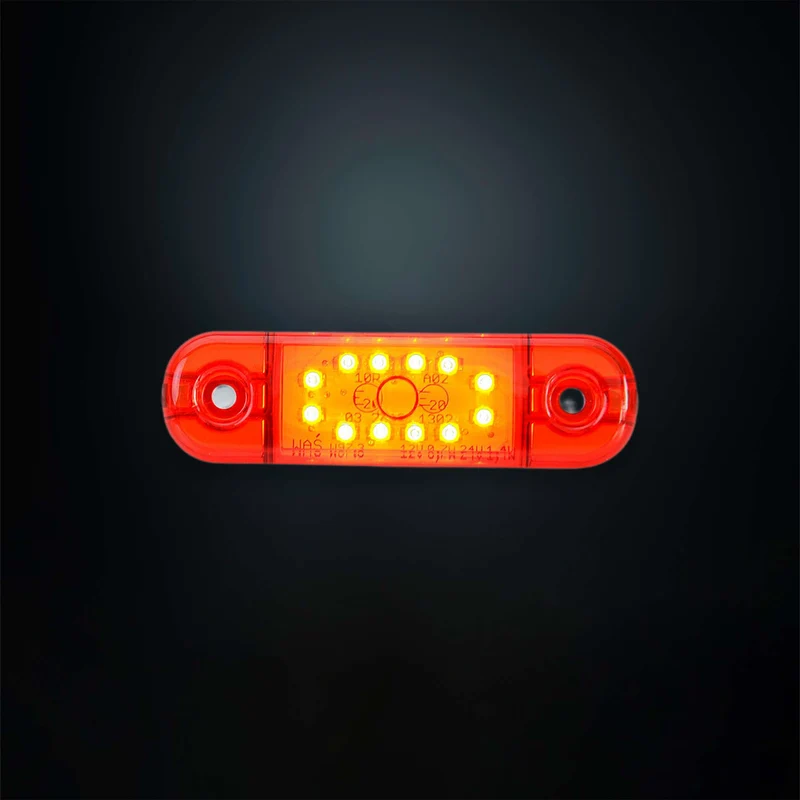 Feu de position Strands Freedom Legacy Slim avec lentille colorée / 12 LED
