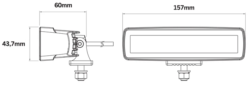 Projecteur de travail Strands Siberia RV 31W