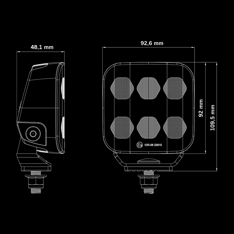 Lampe de travail Strands Unity Edge 37W