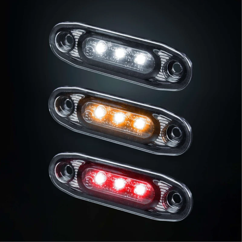 Feux de position ultra-minces Strands Dark Knight / 3 LED