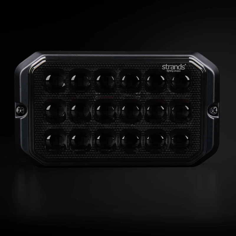 Balise stroboscopique Strands Dark Knight Duo à 18 LED / Ambre et blanche
