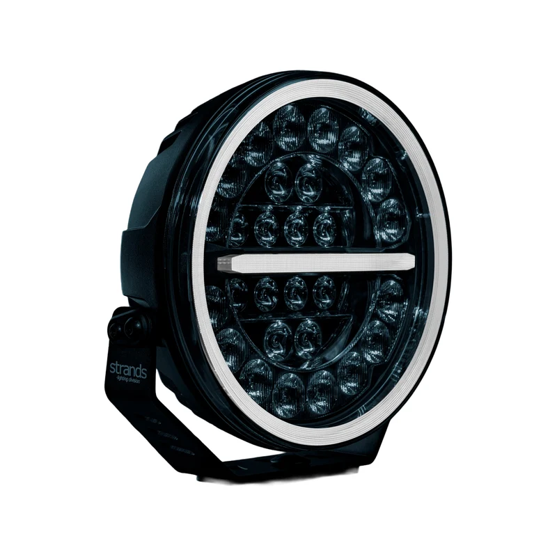 Phare de conduite LED Strands Firefly PRO avec stroboscope / 9"