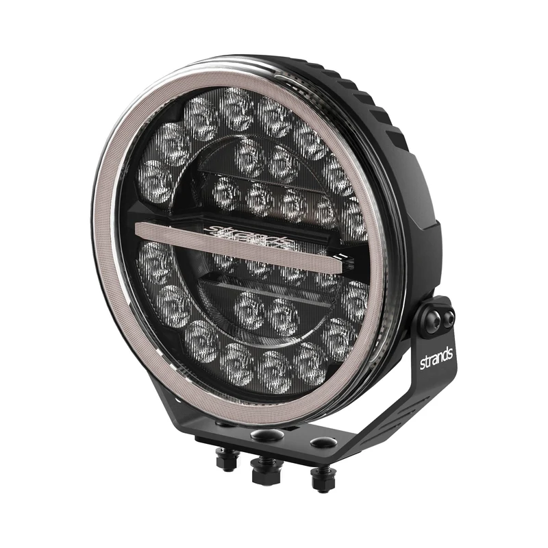 Phare de conduite LED Strands Firefly PRO avec stroboscope / 9"
