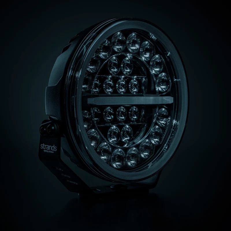 Phare de conduite LED Strands Firefly PRO avec stroboscope / 9"