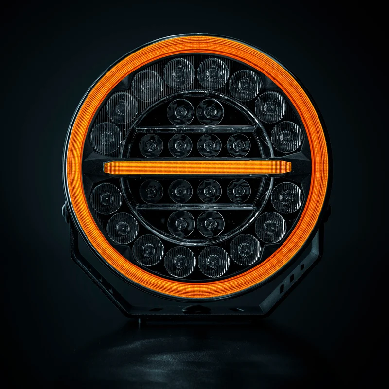 Phare de conduite LED Strands Firefly PRO avec stroboscope / 9"