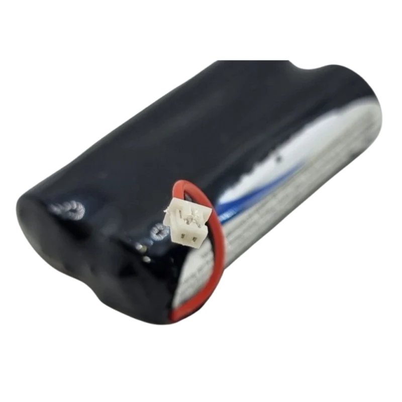 Pack pile lithium 3V 2xAA avec connecteur – Batterie alarme AA-L091 3000mAh