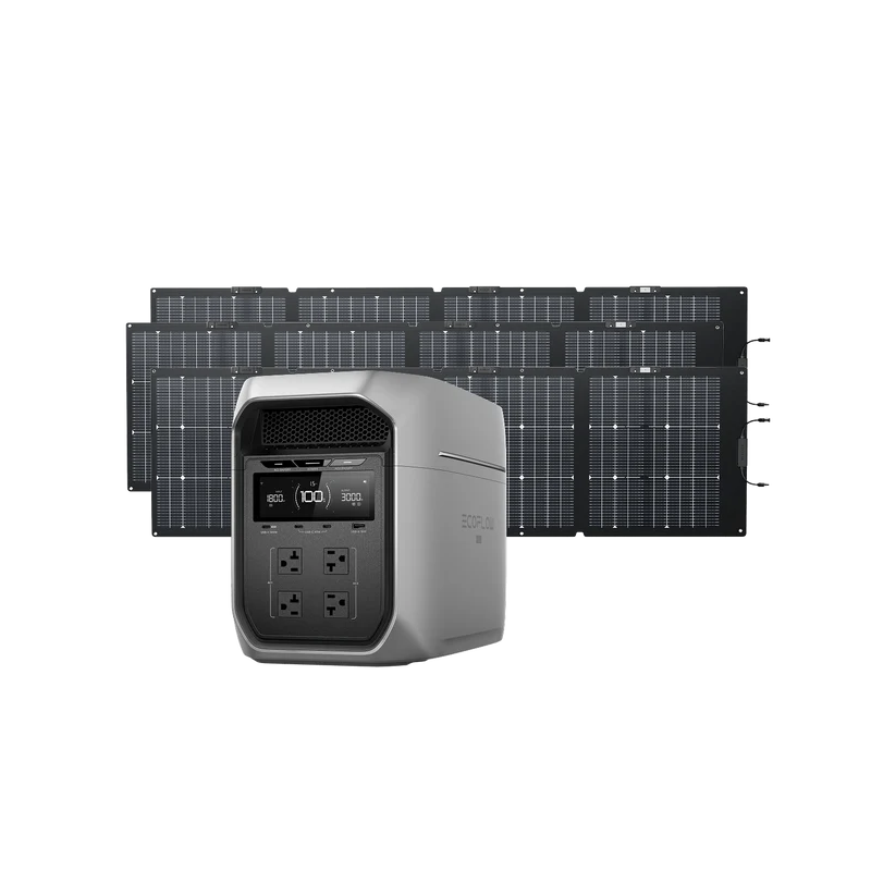 EcoFlow DELTA 3 Max Series Solar Generator (PV220W)