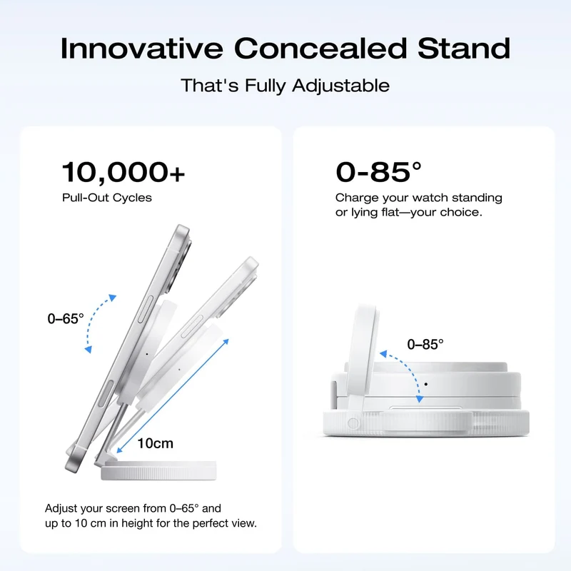 EcoFlow RAPID Mag Qi2.2 Wireless Charging Station (3-in-1 Foldable)