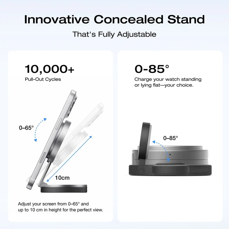 EcoFlow RAPID Mag Qi2.2 Wireless Charging Station (3-in-1 Foldable)