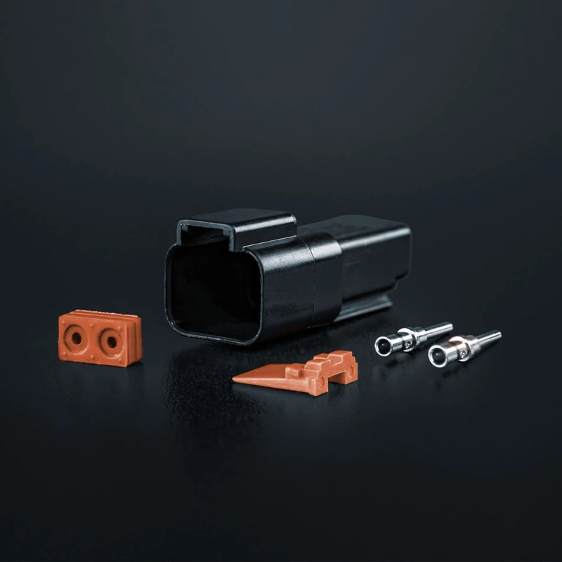 Lot de 5 connecteurs Strands Pro DEUTSCH DT / 2 voies