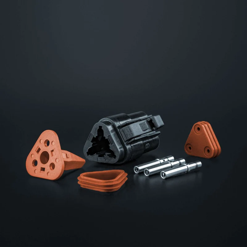 Lot de 5 fiches Strands Pro DEUTSCH DT / 3 voies
