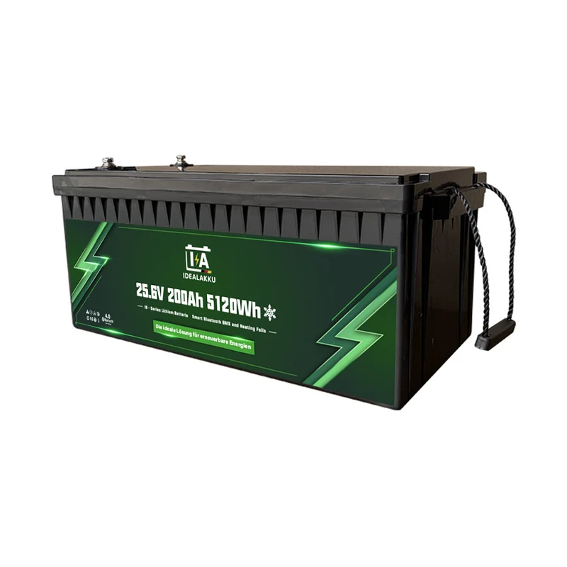 Batterie LiFePO4 IDEALAKKU IB-24-200H 25.6V 200Ah Bluetooth