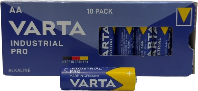 10 x Piles Varta Industrial PRO LR6 / AA 4006