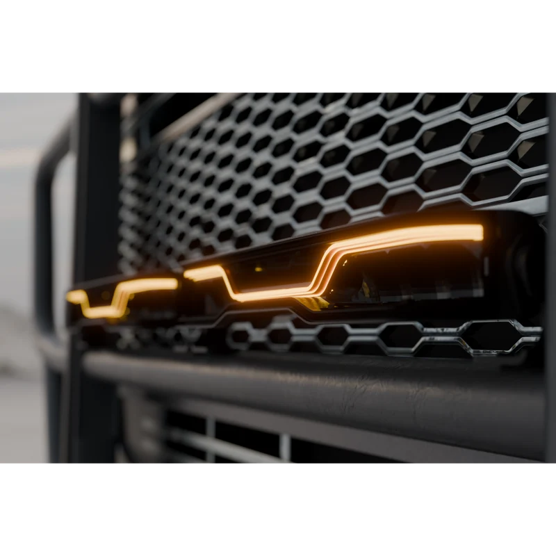 Barre lumineuse X-Spider Venom de 22 pouces avec feux de jour blancs et stroboscope ambré