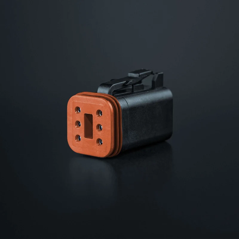 Lot de 5 fiches de connecteurs Strands Pro DEUTSCH DT / 6 voies