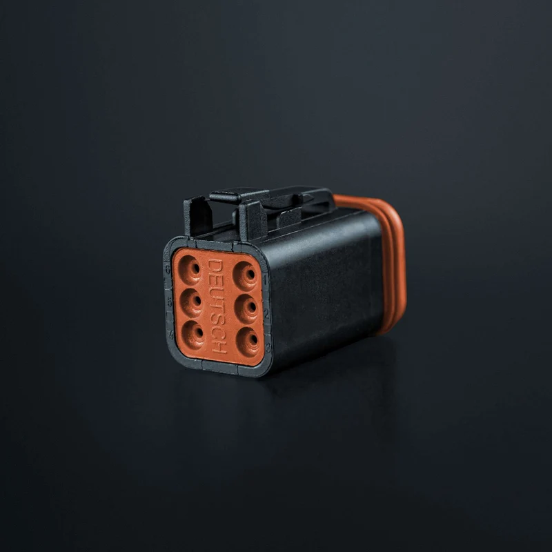 Lot de 5 fiches de connecteurs Strands Pro DEUTSCH DT / 6 voies