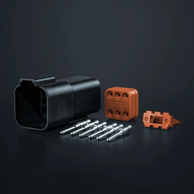 Lot de 5 connecteurs Strands Pro DEUTSCH DT / 6 voies