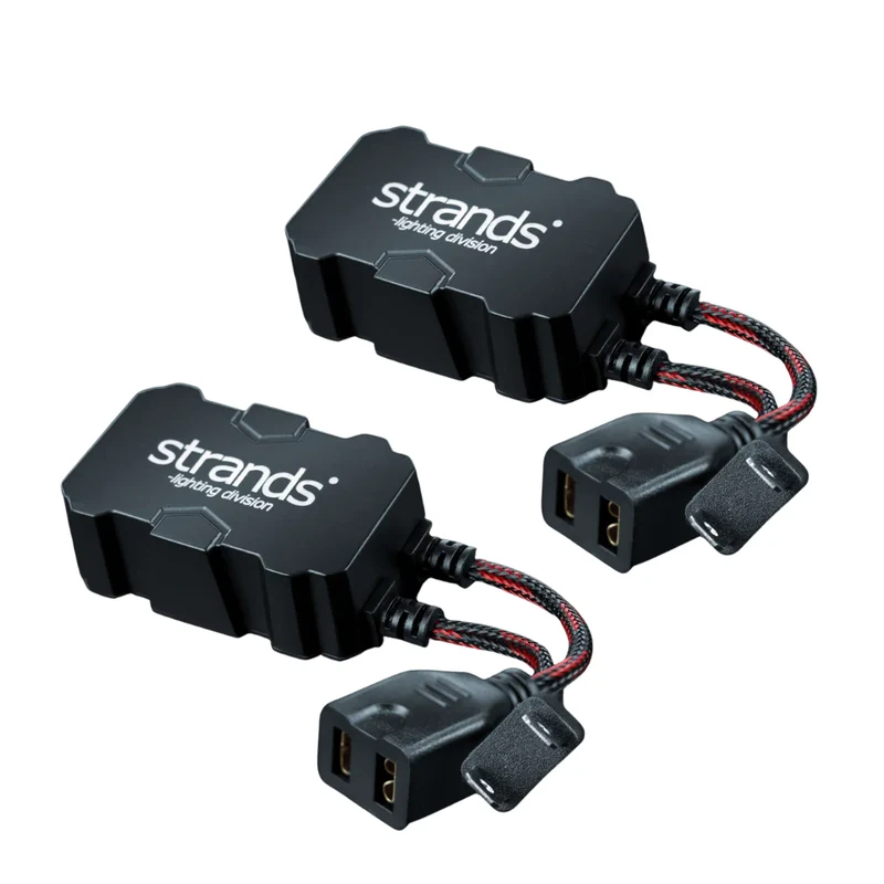 Décodeur haute énergie Strands pour ampoules LED / H7 / Lot de 2