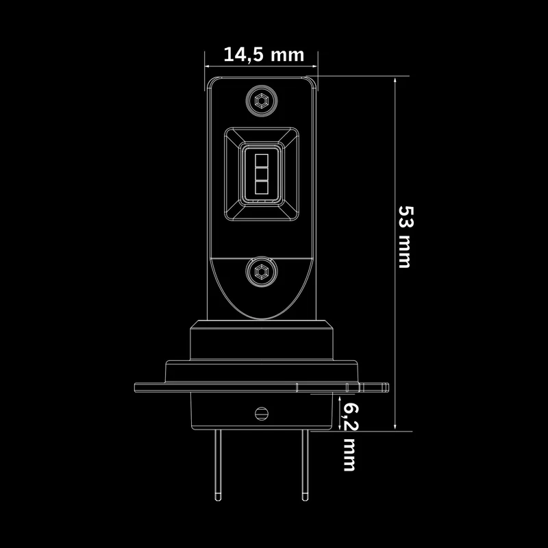 Ampoules LED sans ventilateur Strands Big Energy / H7