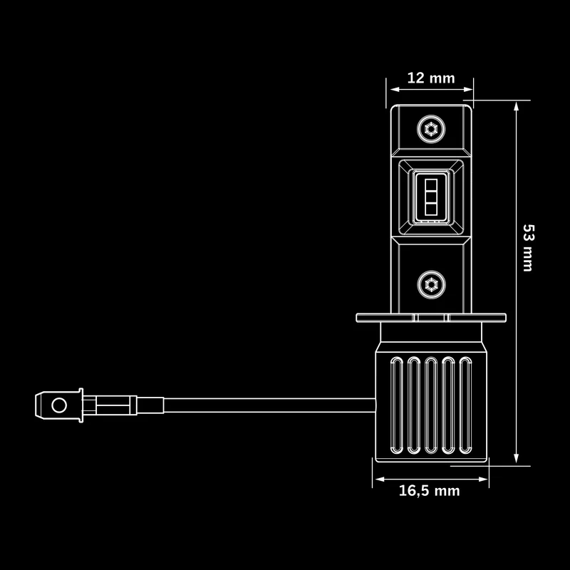 Ampoules LED sans ventilateur Strands Big Energy / H3