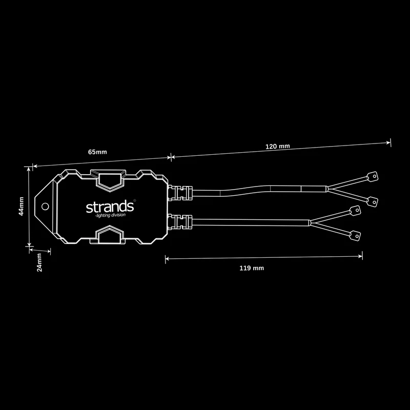 Décodeur CANBUS Strands Big Energy pour ampoules LED H1 et H3