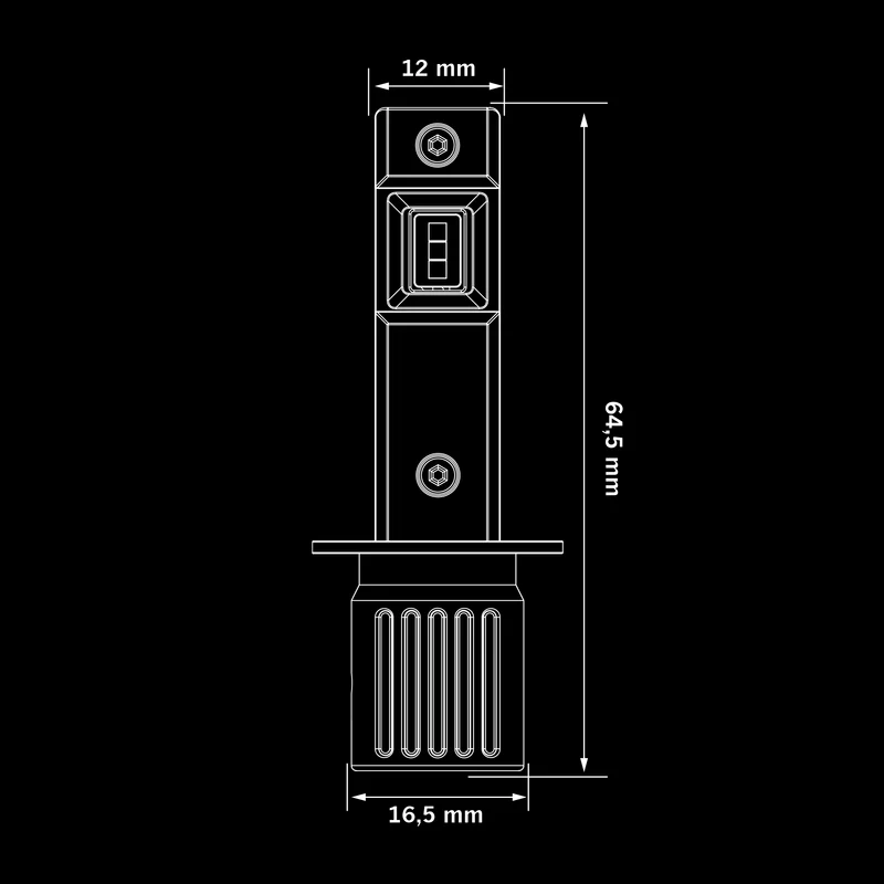 Ampoules LED sans ventilateur Strands Big Energy / H1