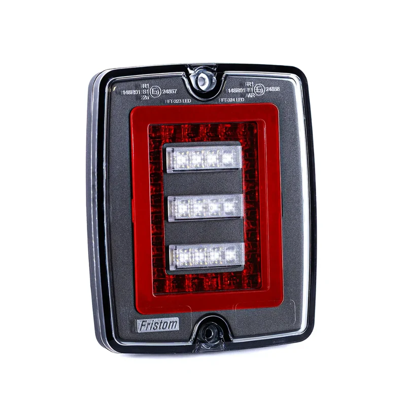 Phare de bloc Fristom FT-324 avec feu arrière, de recul et antibrouillard
