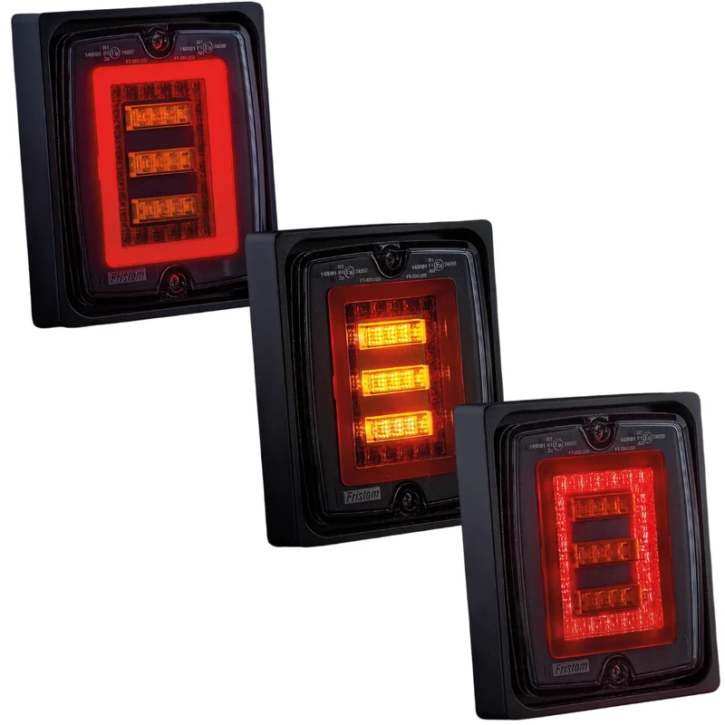 Phare de signalisation Fristom FT-323 avec feu stop et clignotant