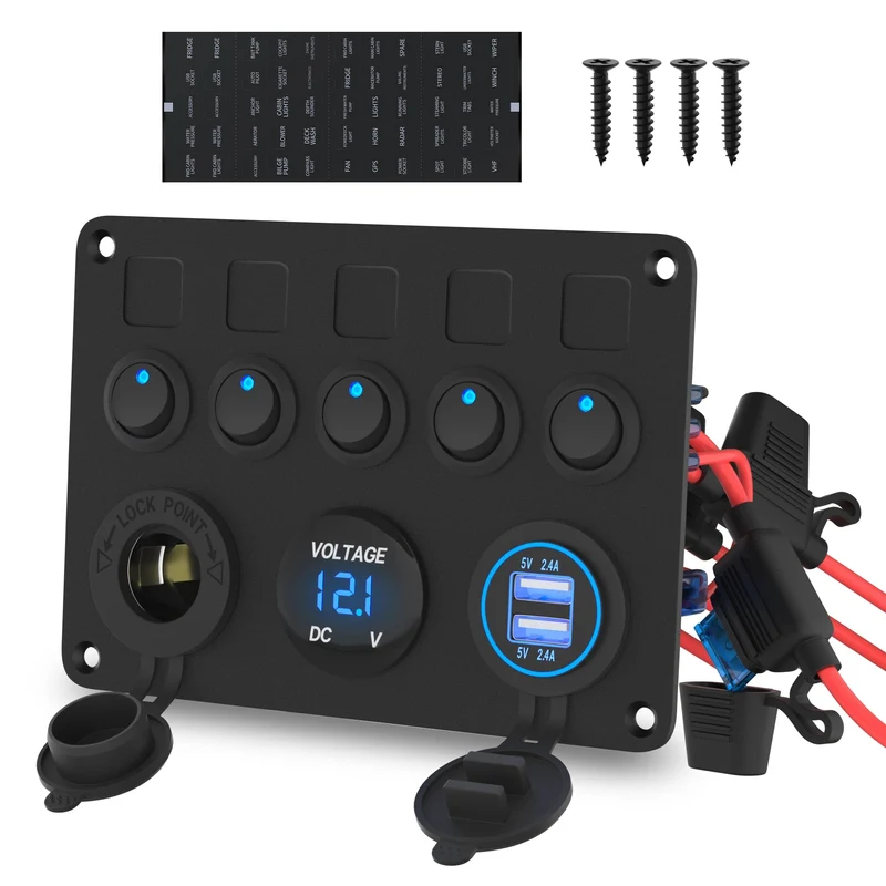 VANPOWER - Kit électricité van aménagé (avec schéma)