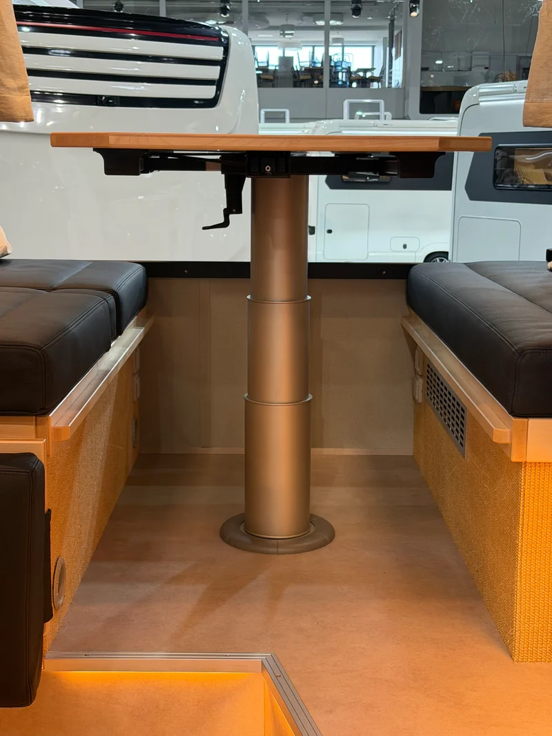Pied de table télescopique (37-74cm) - Pour camping-car et van aménagé
