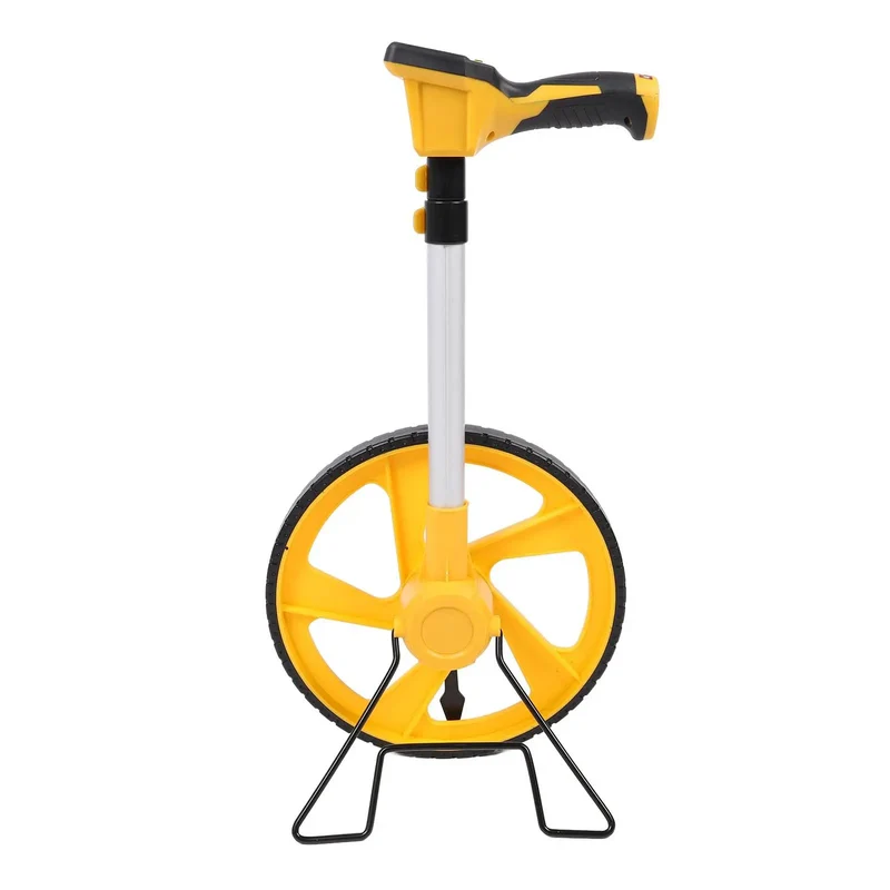 Heavy Duty Digital Measuring Wheel With Bright Backlit Display No Sweat Distance Tracker Featuring Memory Hold And Switchable Units For Rough Tasks Indoors Or Outdoors