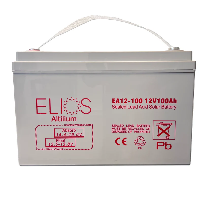 Elios Altilium EA12-100 | Sealed Rechargeable Lead Acid AGM Battery | 12V-100Ah